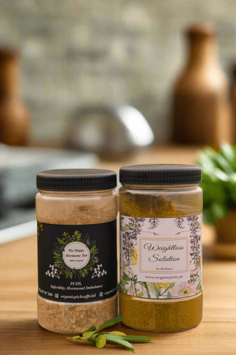 Combo 1 (The Happy Hormone Tea + Weight loss solution)