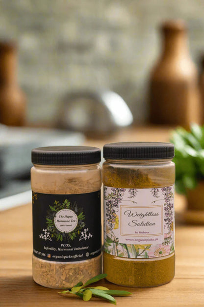 Combo 1 (The Happy Hormone Tea + Weight loss solution)